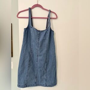 Show Me Your MuMu denim mini dress